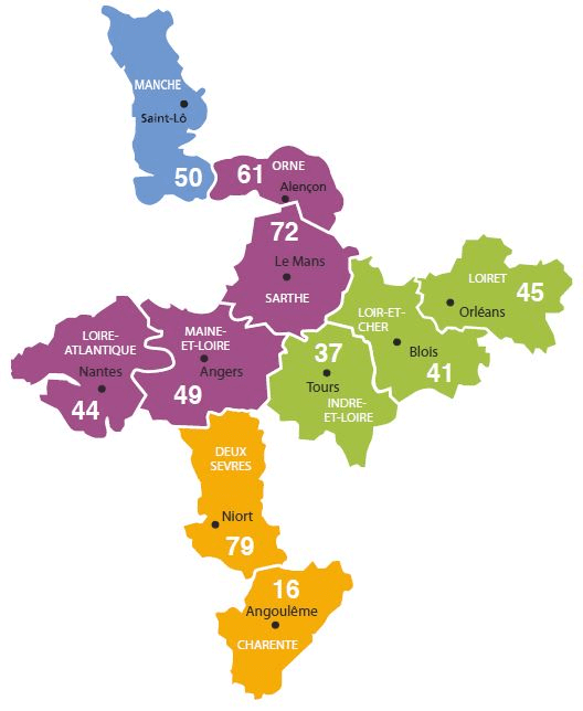 Départements étude de groupe