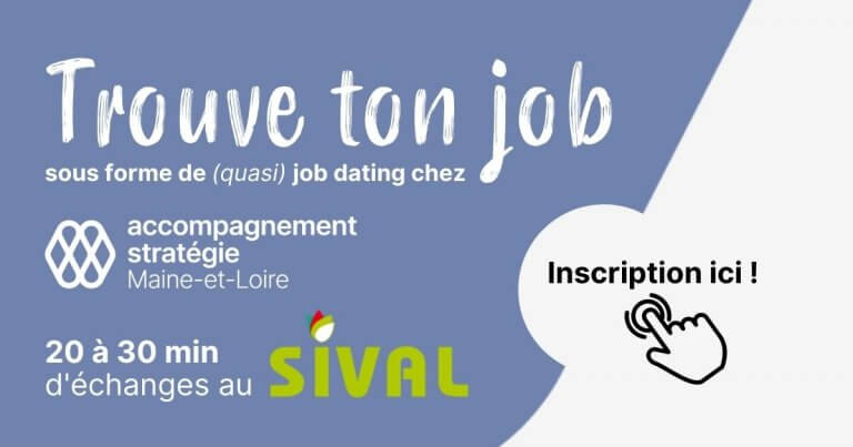 Venez nous rendre visite et trouve ton job au SIVAL